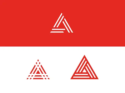 Triangle Unused concept a brand branding identity illustration logo minimal monogram triangle
