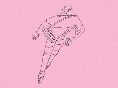Skater Dude alvz barcelona character chill cool design guy illo illustration skater skates summer