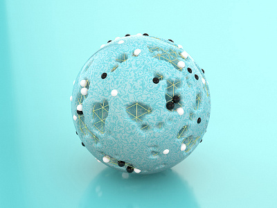 Abstract sphere c4d cinema4d creativeideas bloodcells vray instagram