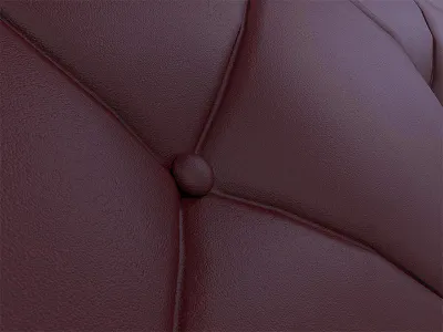 Chesterfield Leather 3d chesterfield leather maya 2017