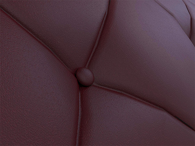 Chesterfield Leather 3d chesterfield leather maya 2017