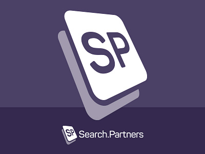 Search Partners Logo 3d logo rubik search