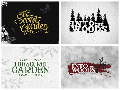 Theatre logos logo design