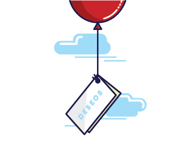 Wishes balloon illustration vectors wishes