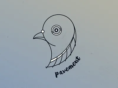 Pigeon Illustration city coffee illustration pavement pigeon