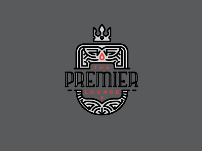 Lounge badge bar drink line logo lounge premier relax royal scredeck