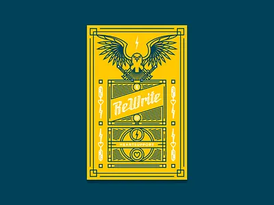 ReWrite (Bookcover) 2 bird bookcover illustration