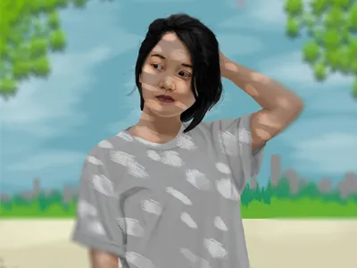 Loviana artist canvas character digital digital illustration digital painting fanart fantasy female illustration illustration portrait paint painting paintings people photoshop portrait realistic sketch wacom