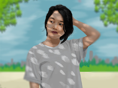 Loviana artist canvas character digital digital illustration digital painting fanart fantasy female illustration illustration portrait paint painting paintings people photoshop portrait realistic sketch wacom