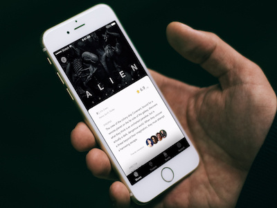 Movie App Concept app movie ui