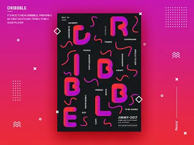 Playbill design graphic