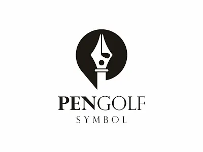 Pencil + Golf Logo branding design golf icon illustration logo mark pencil retro simple symbol vector vintage
