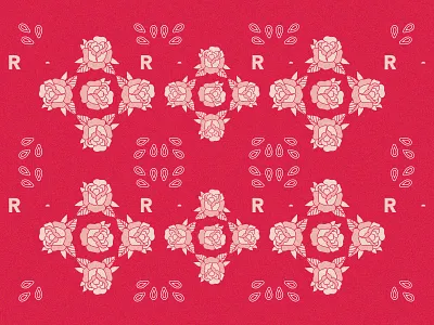 Roses N Things drops flowers fun leaves pattern petals roses texture type