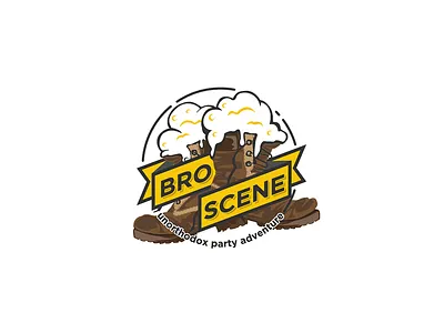 Bro Scene Dribbble adventure beer boots bro brothers liquor malt party rugged scene shoes unorthodox