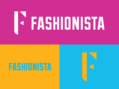 Fashionista - #ThirtyLogos branding design f fashion icon logo mark