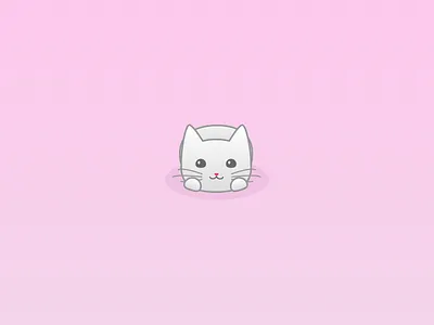 Cat Illustration cat cute illustration pink