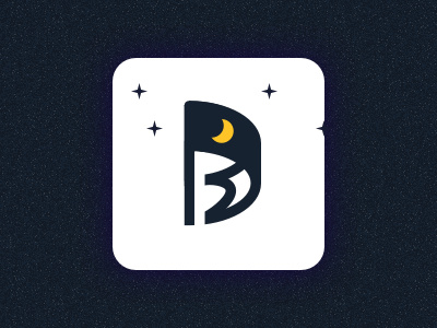 Night Flag concept exploration icon idea mark symbol