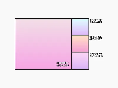 Too Cute to Care | Colour Gradient colour cute gradient pink purple trendy