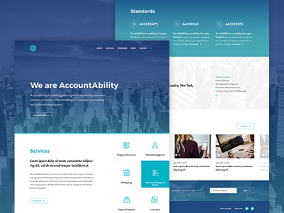 Website Pages homepage innerpages layout pepperweb webdesign website