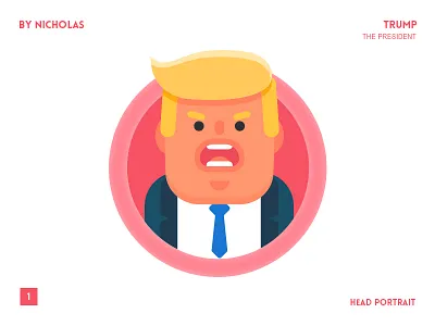 trump donald illustrator republican trump