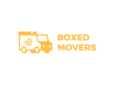 Logo - moving company design illustration. moving logo truck vector