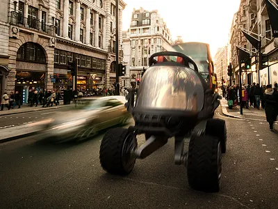 LUBAN-Ⅶ automobile c4d car vehicle