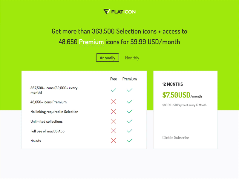 99ui#6 Pricing Table animations flat free icon interaction price sign up table ui ux web webflow