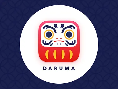 DailyUI 005 - App Icon app app icon dailyui daruma icon japan ui