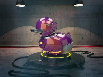 170113 duck garage hangar iron ironman robot tech