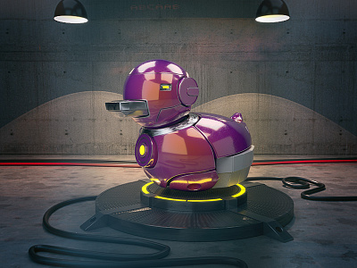 170113 duck garage hangar iron ironman robot tech