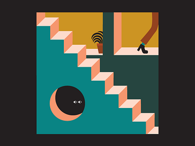 👀 flat illustration