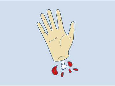 Bad Design Icon design flat hand iam icon illustration