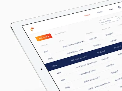 Profits App app finance interface ui