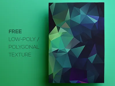 Free Polygonal / Low Poly Background Texture #111 abstract background flat free freebie geometric low poly polygonal shape texture triangle