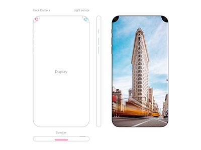 Want to leave it here another fake concept apple display iphone 8