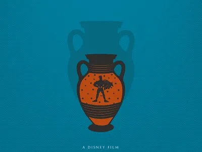 Minimal Movie Poster Series | Hercules atlanta design disney gothedistance hercules illustrator layout minimalism modern movieposter nostalgia