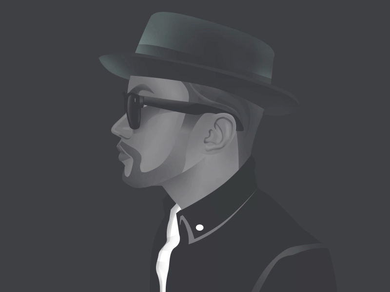 Self Portrait animation gif illustration selfportrait vector