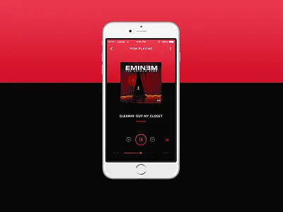 Daily UI Challenge #009 - Music Player android application daily challenge ios music player user interface