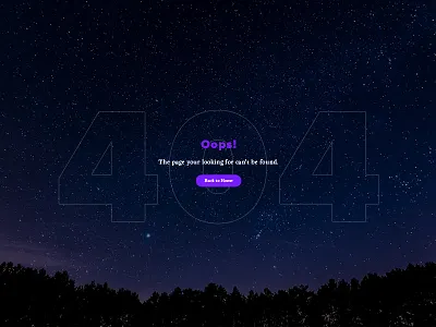 Daily UI Challenge #008 - 404 Page 404 daily challenge user interface web design