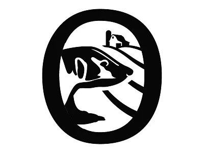 Badger Mark badger barn black canada creative design farm graphic designer logo ontario silo white