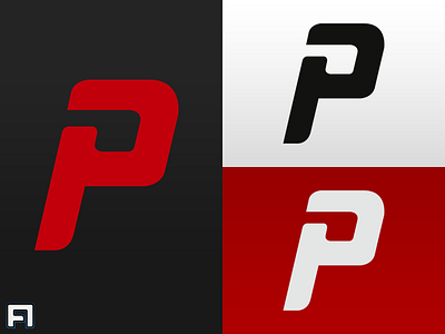 Puntwith Logo Design brand identity branding logo design logo mark mark p logo symbol