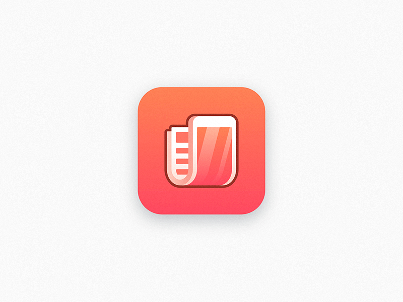 Canillitapp Logo app argentina branding gradient icon logo newspaper paper phone simple