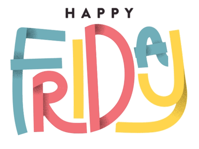 Happy Friday! handlettering motion graphics skillshare