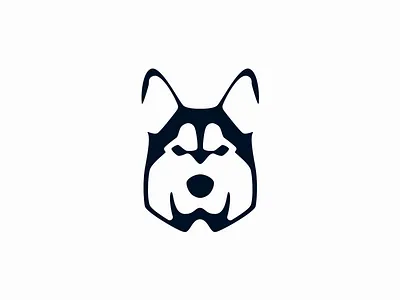Husky Logo animal animal logo brand identity branding dog husky identity logo mark symbol