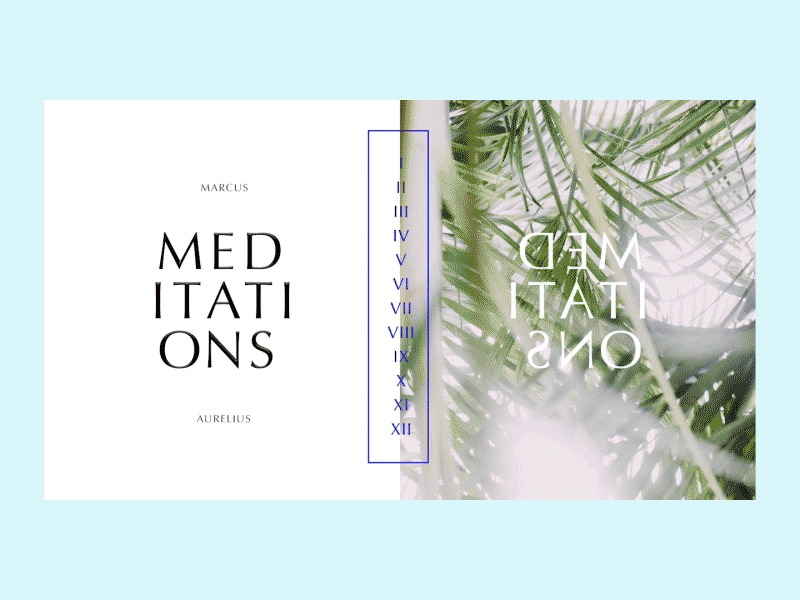 Meditations aurelius gif home marcus meditations principle prototype screen ui ux