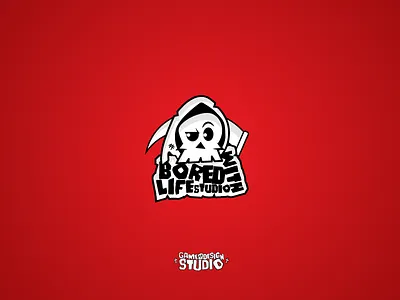 Branding for Game Studio bored branding game studio gaming life pixel art skeleton studio