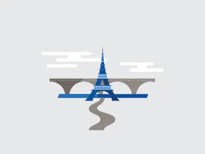 Travel Guides - Landmark illustration illustrator landmark tower travel vector