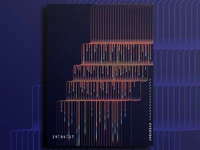 One a day, day 19 graphic design poster