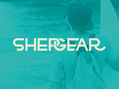 ShepGear logo lettering logo logotype shep rose shepgear typography
