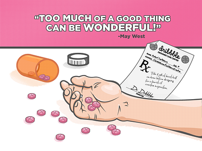 Hello Dribbble dribbble drugs first shot hello dribbble overdose pills